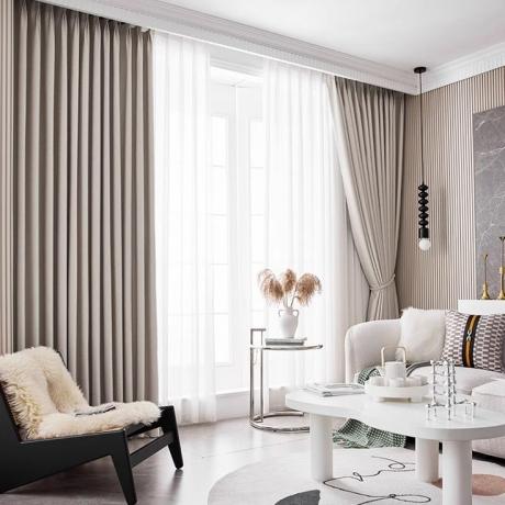 Motorized Curtains in Dubai, Smart Light Control by Instylea